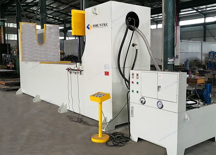 horizontal hydraulic press