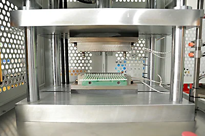 4-post 5 ton cotton swab covid-19 testing throat swab hot forming press machine