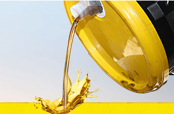 yellow hydraulic fluid